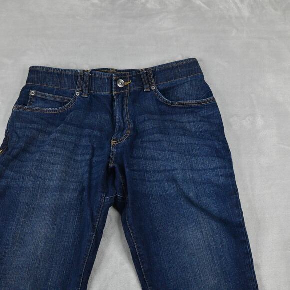 Lee Motion Stretch Jeans Mens 32X30 (30x28 Meas) Blue Denim - Picture 4 of 11